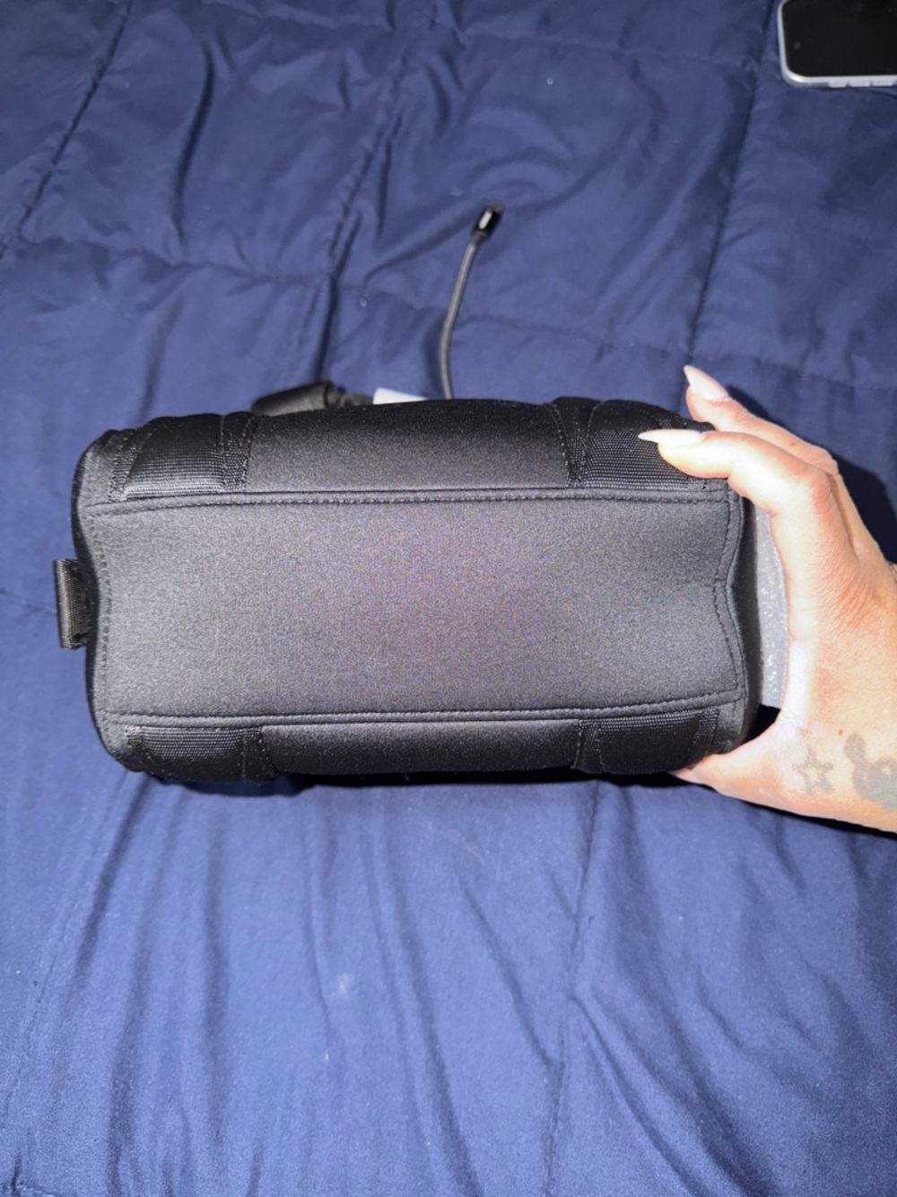 Dagne Dover  Black Neoprene Travel Organizer Bag - Picture 5 of 7